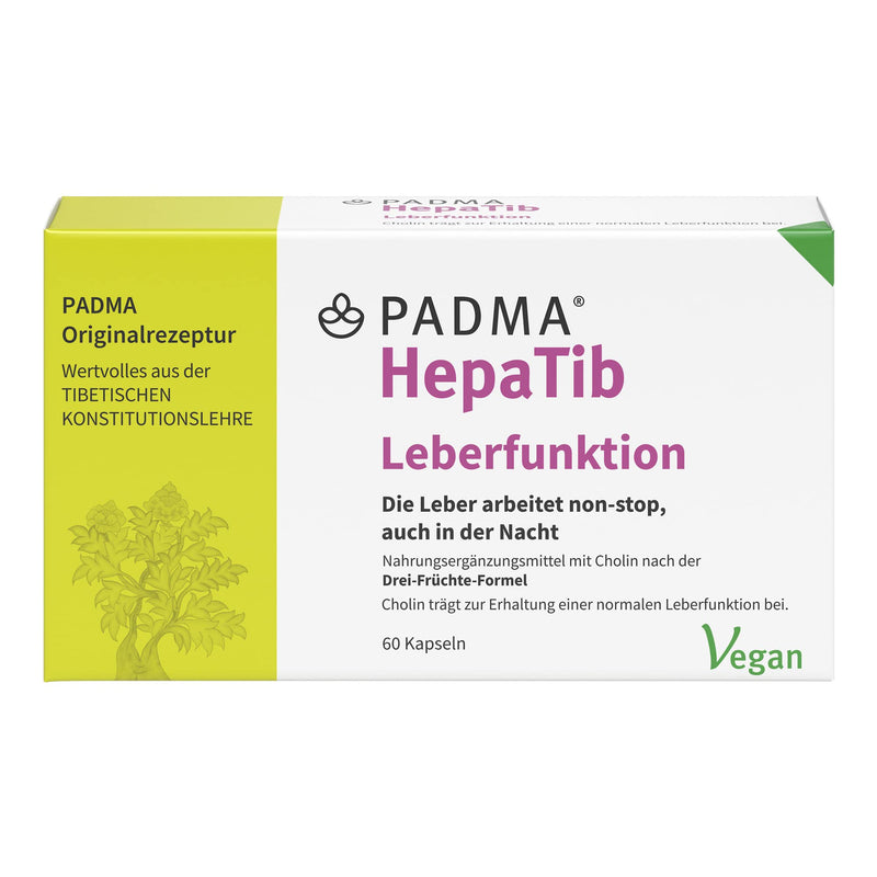 Padma Hepatib 60 Caps. Metabolism And Internal Cleansing | 3 Fruit Formula With Valuable Choline, Which Helps To Maintain Normal Liver Function | With Polyphenols And Tannins | Vegan - NewNest Australia
