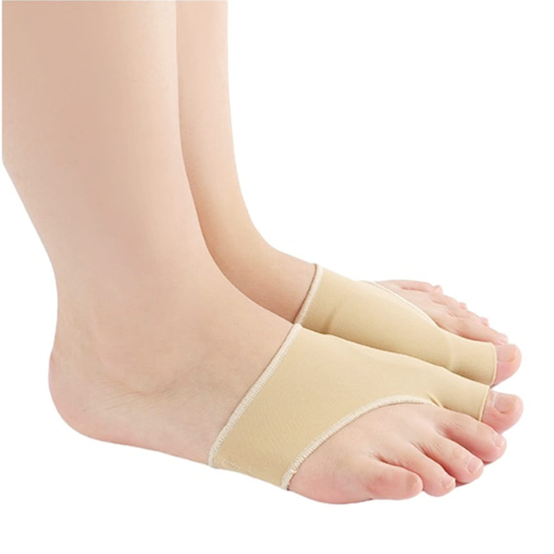 1 Pair Gel Toe Cuff Large Toe Cyst Foot Care Tool, Foot Pain Reliever Hallux Valgus Corrector Aid For Foot Care Kit, Toe Separator Spacer Straighteners Relief Large Toe Joint - NewNest Australia