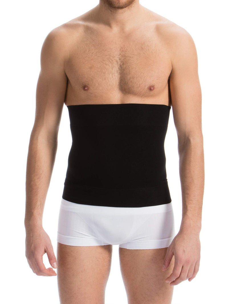 FarmaCell Man 405BS - abdominal bandage/support band for men, figure-shaping with support rods in the back area that prevent rolling up, S black - NewNest Australia