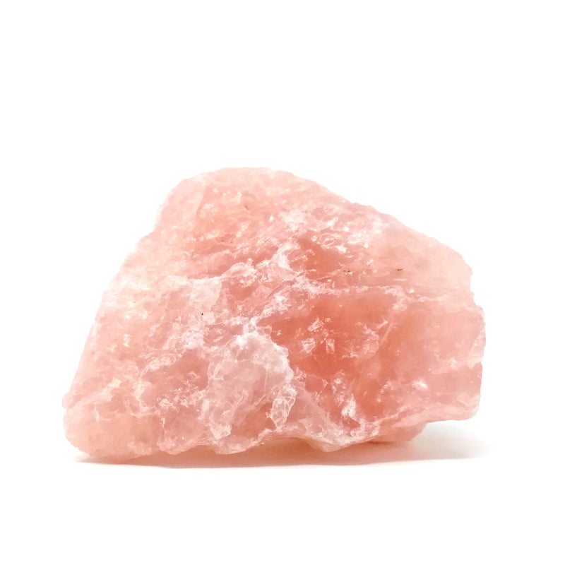 PURAJA rose quartz natural stone | Premium raw stone for use as a computer stone, water stone, healing stone, lucky stone or decoration 100 - 200 g - NewNest Australia