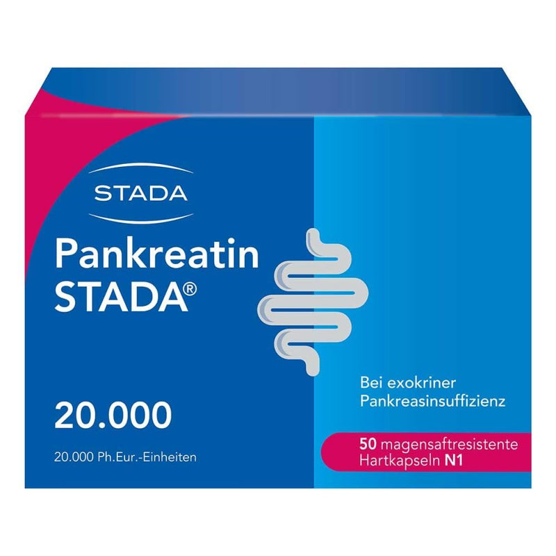 Pancreatin STADA 20,000, 50 pcs - NewNest Australia
