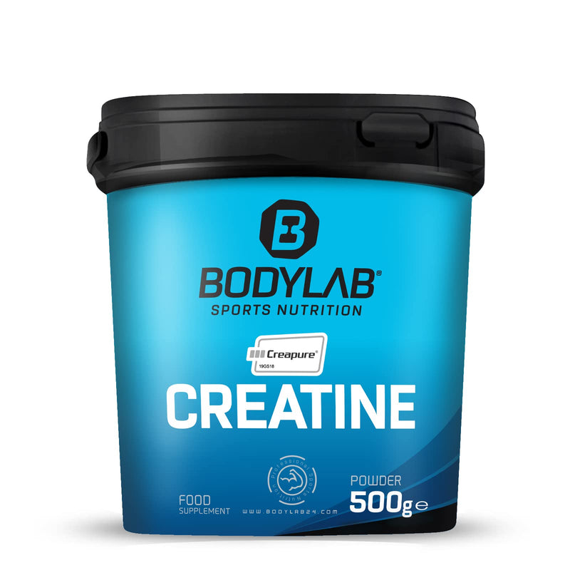 Bodylab24 Creapure Powder 500 G, Pure Creatine Monohydrate As High-Quality Creapure, High-Dose Creatine For More Energy, Strength And Support Muscle Building - NewNest Australia