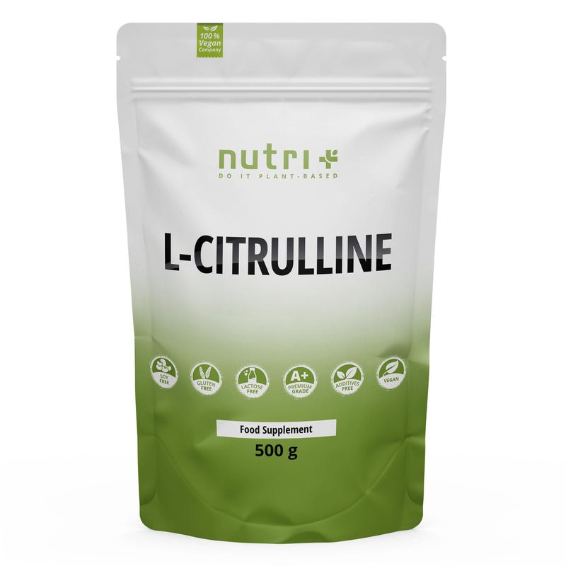 L-Citrulline Malate Powder 500 G - High Dose + Vegan + Pure - Bodybuilding And Fitness Booster - L-Citrulline Malate Dl 2:1 Powder - Premium Quality From Vegetable Fermentation - NewNest Australia