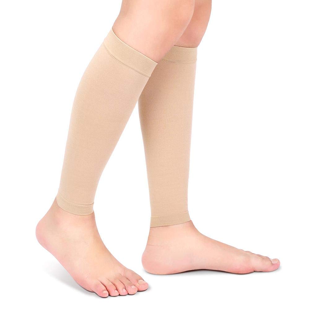 Calf Compression Sleeves, Leg Compression Stockings, Compression Stockings With Two-Level Elastic Socks Made Of Varicose Veins, Calf Sheath For Men And Women For Sports, Work - NewNest Australia