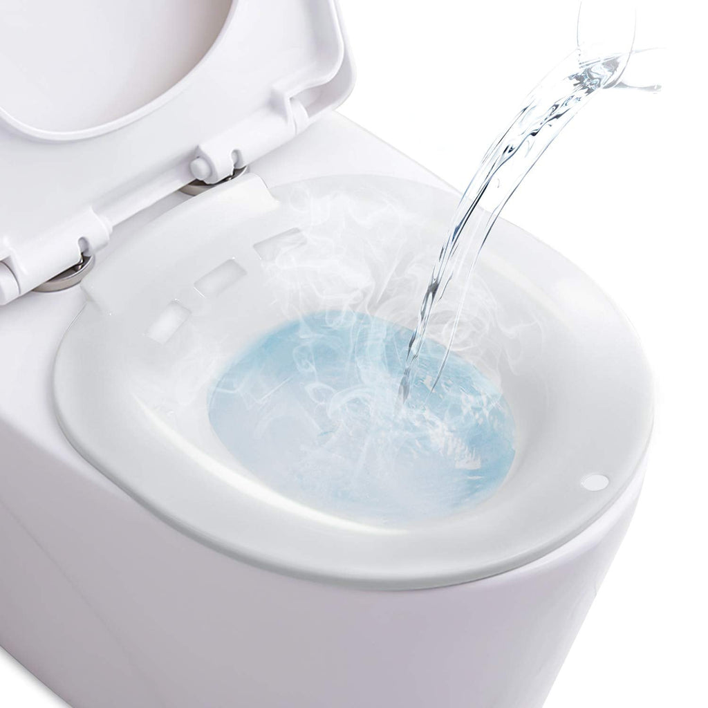 Hip-Bath For The Toilet ‚ Portable Seat Bath For Haemorrhoid Treatment, Post-Partum Care, Pregnant Women, Perineal, Episiotomy And Elderly People - Bidet Insert For Toilet - NewNest Australia