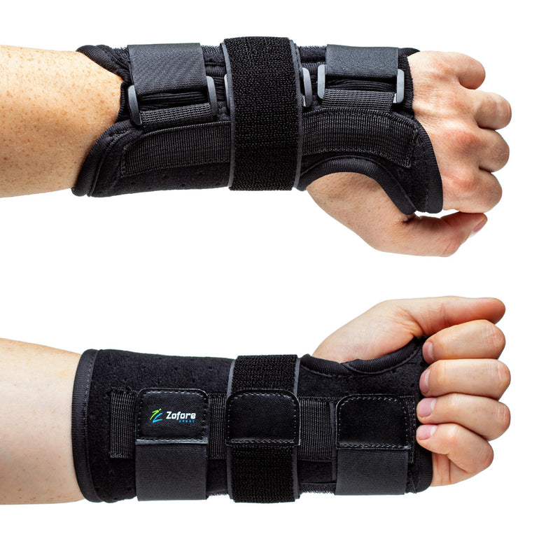Zofore Sport, Carpal Tunnel Wrist Support With Metal Splint Stabilizer, To Relieve Tendinitis Arthritis Pain In The Carpal Tunnel, Shorter Recovery Time For Men Women, Left Hand (L/Xl) - NewNest Australia
