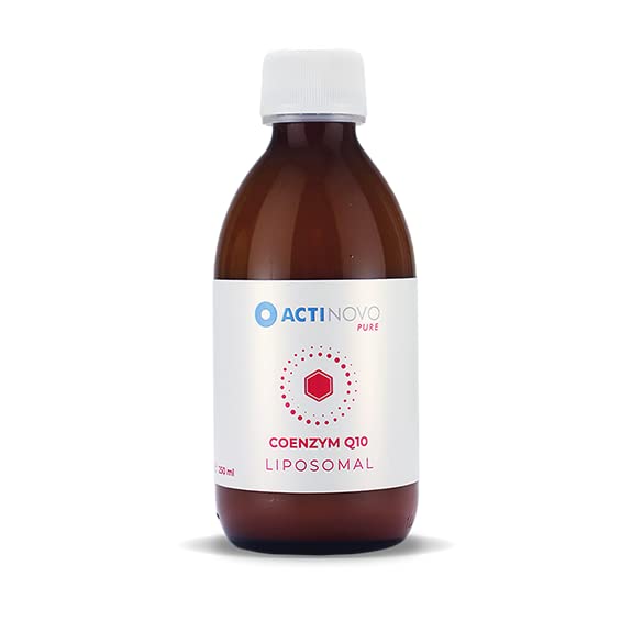 Coenzyme Q10 | 25 daily doses of 100 mg CoQ10 | Vegan | 250ml | Highly dosed & laboratory tested | More effective than capsules & powder | Liposomal | Gluten free | Made in Germany - NewNest Australia