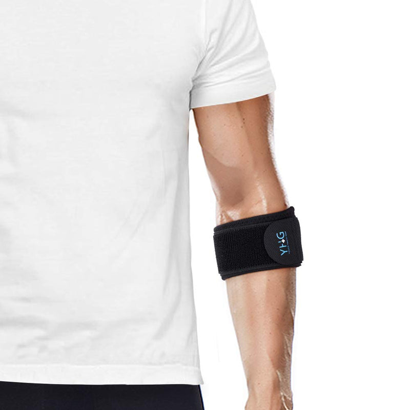 Bandage Elbow Support For Tendonitis, Golfer'S Elbow Brace, Tennis Elbow Support With Compression Pad And Extended Elastic Band For Stretching, Tennis, Golfer'S Elbow, - NewNest Australia