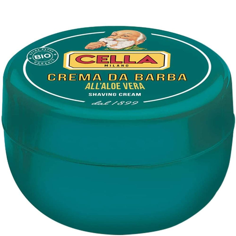 Cella Crema de Barbra Organic Aloe Vera Shaving Cream, 150 ML - NewNest Australia