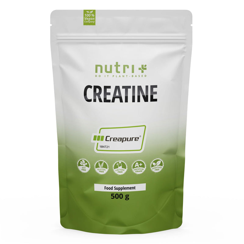 Creapure 500 G - Creatine Monohydrate Powder - 99.99% Pure - High Dose - Ultra Fine Creatine Neutral - Nutri + Creatine Powder Vegan - Premium Quality From Germany - NewNest Australia