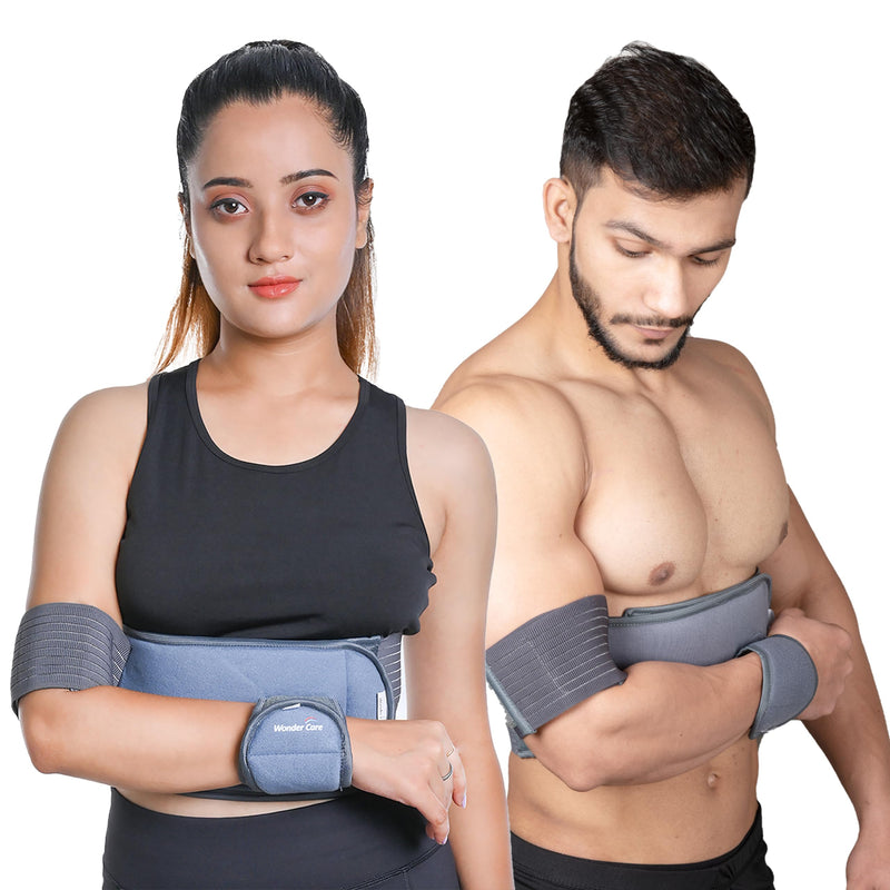 Toilet Shoulder Support Arm Sling Shoulder Immobilizer Youth Shoulder Support Shoulder Stabilizer Compression Bandage Rotator Cuff Surgery Sling Left-Right Arm Sling Size 2 (31"-35") - NewNest Australia