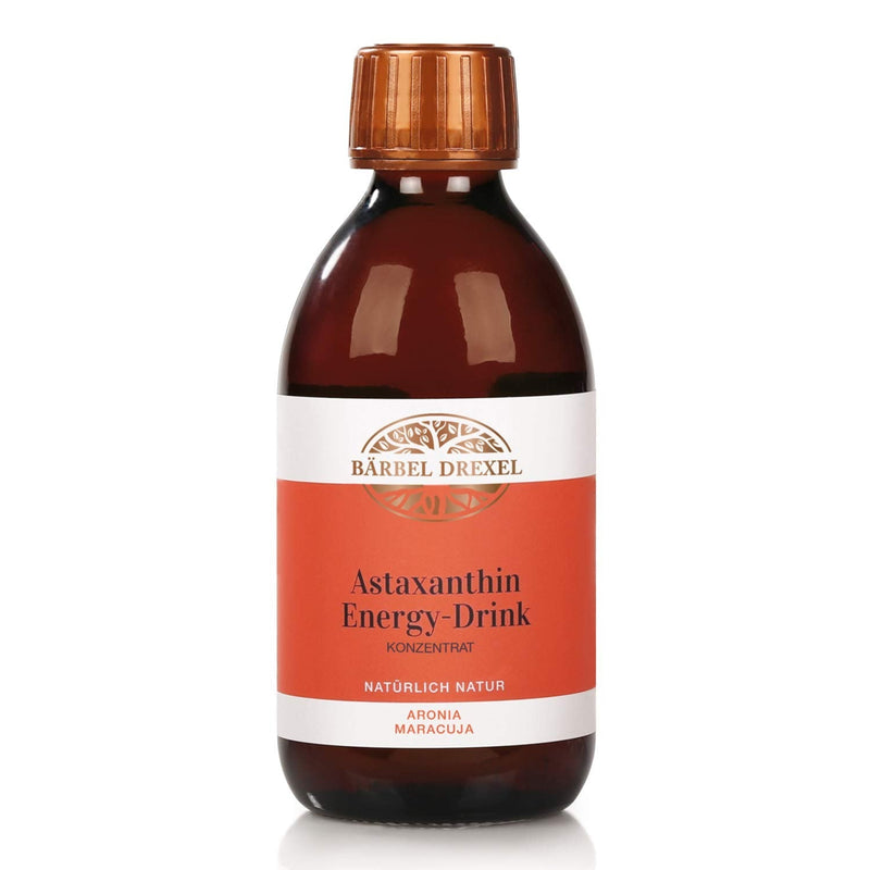 BÄRBEL DREXEL® Astaxanthin Energy Drink Aronia/ Passion Fruit 2mg + Caffeine (250ml) 100% Vegan Production Germany Vitamin C Magnesium Haematococcus Pluvialis - NewNest Australia