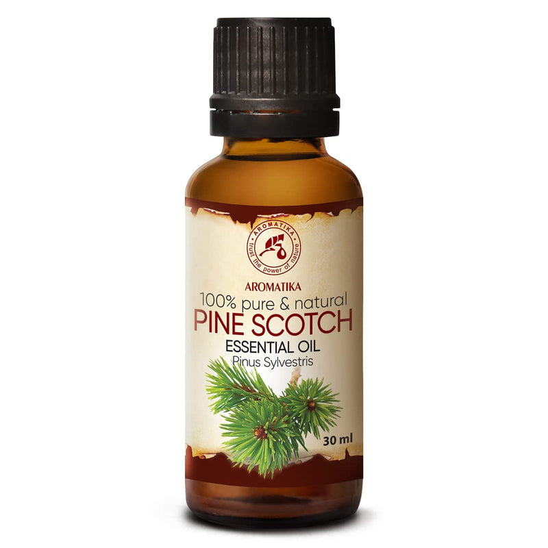 Pine Needle Oil Essential - Christmas Tree Fragrance - Pine Scotch 30 Ml - Pinus Sylvestris - Austria - 100% Natural - Fresh Needle Fragrance - Pine Oil For Wellness - Aromatherapy - Aroma Diffuser & - NewNest Australia