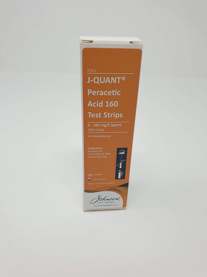 Peracetic Acid 0-160 Test Strips - NewNest Australia