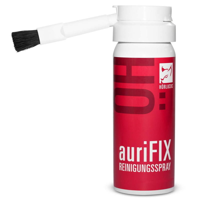 HÖRLUCHS auriFIX cleaning spray, cleaning agent for hearing aids, earmolds, in-ear headphones and hearing protection - NewNest Australia