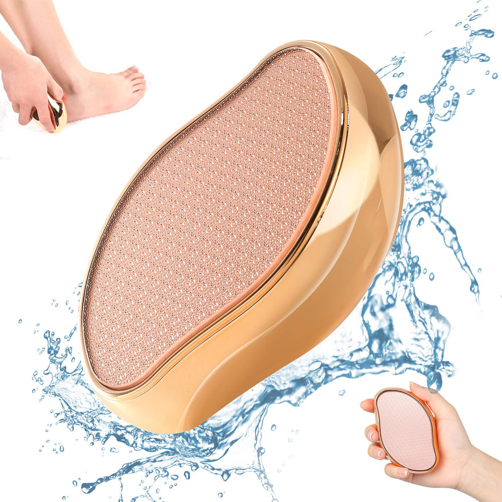 Bezox 2-In-1 Nano Glass Callus Remover - Highly Effective Callus File For Velvety Soft Feet - Professional Foot Care Safe And Quick For Callus Removal On Wet And Dry Feet - NewNest Australia