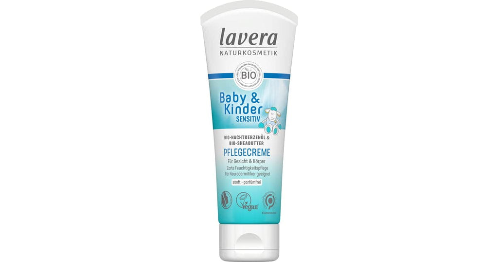 Lavera Baby & Children'S Care Cream - Skin Cream For Face & Body - Without Fragrances, Colorings & Preservatives - Can Be Used For Neurodermatitis - Natural Cosmetics - Vegan - Organic (1 X 75 Ml) - NewNest Australia