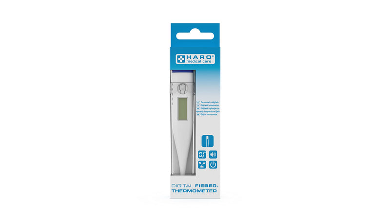 Haro medical care fever thermometer, digital display, quick readings, oral, armpit thermometer fever thermometer body thermometer baby children adults - NewNest Australia