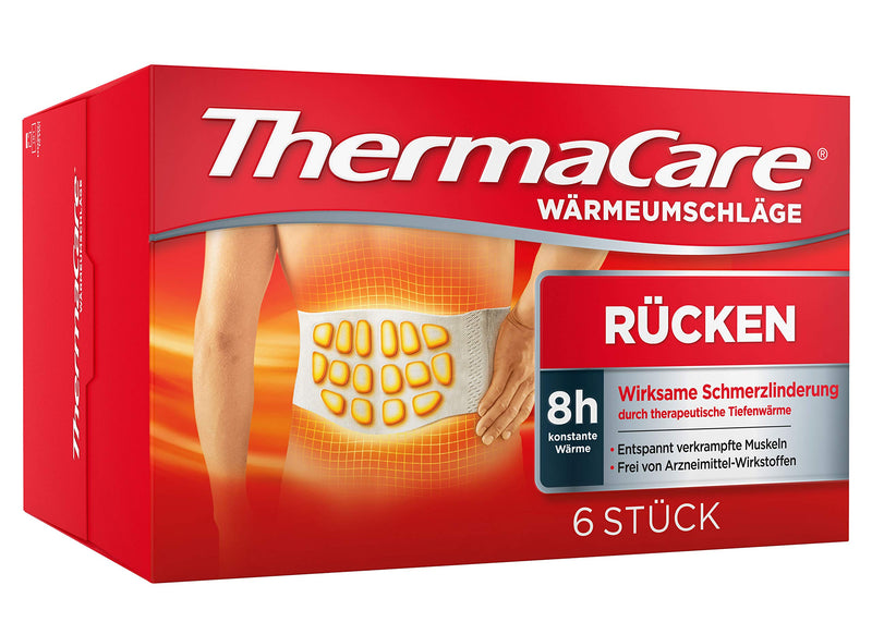 ThermaCare Heat Wraps - Lower Back Heat Pads to Relieve Back Pain - Deep Heat to Relax and Loosen Muscles - Size S-XL - 6 pieces per pack - NewNest Australia