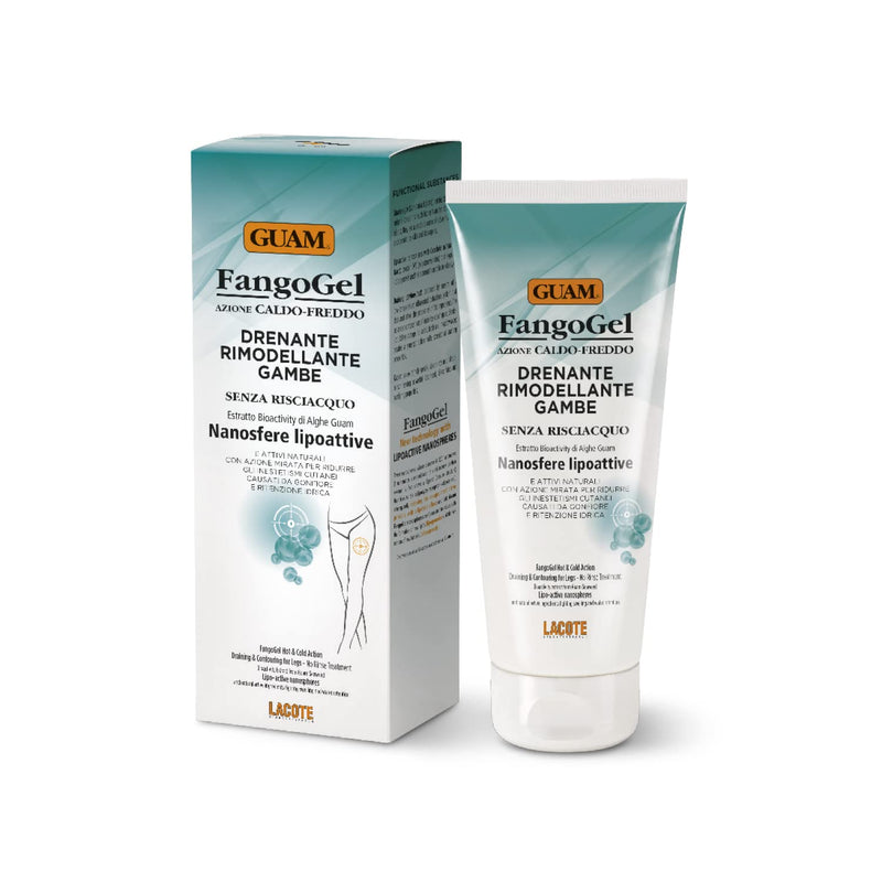 Guam, Fangogel Drainage Modeling For Legs, Heat Cold Effect, No Rinsing, Reduces Skin Irregularities Caused By Swelling And Water Retention, Made In Italy, 200 Ml Pack - NewNest Australia