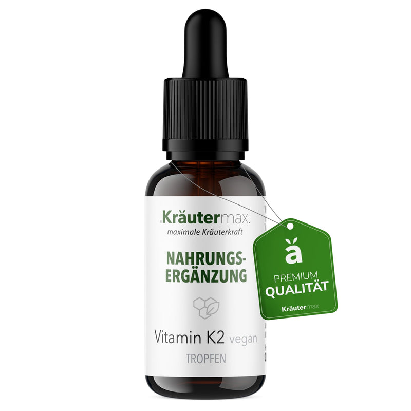 Kr√§Utermax Vitamin K2 Drops Mk7 All Trans Vitamin K2 High Dose Vitamin K2 Liquid With Highest Bioavailability K2 Drops High Dose According To Kr√§Utermax Original Formula 1 X 15 Ml - NewNest Australia