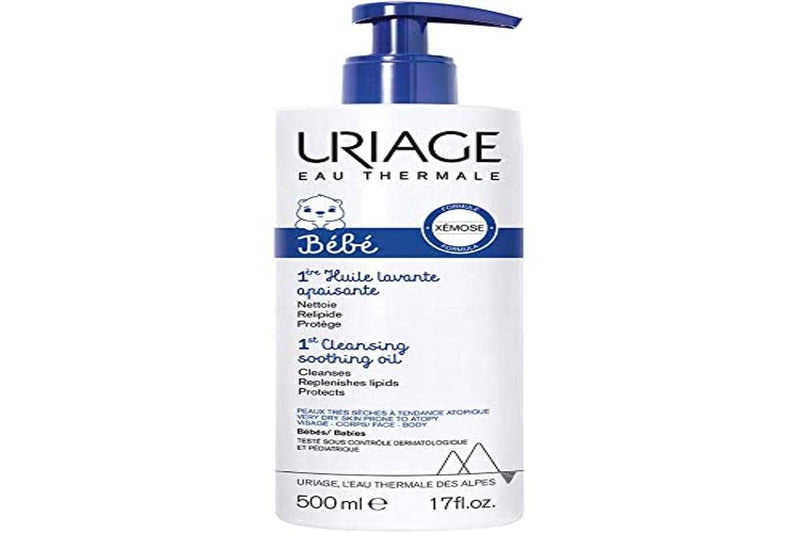 Uriage Baby Soothing Cleansing Oil 500ml - NewNest Australia