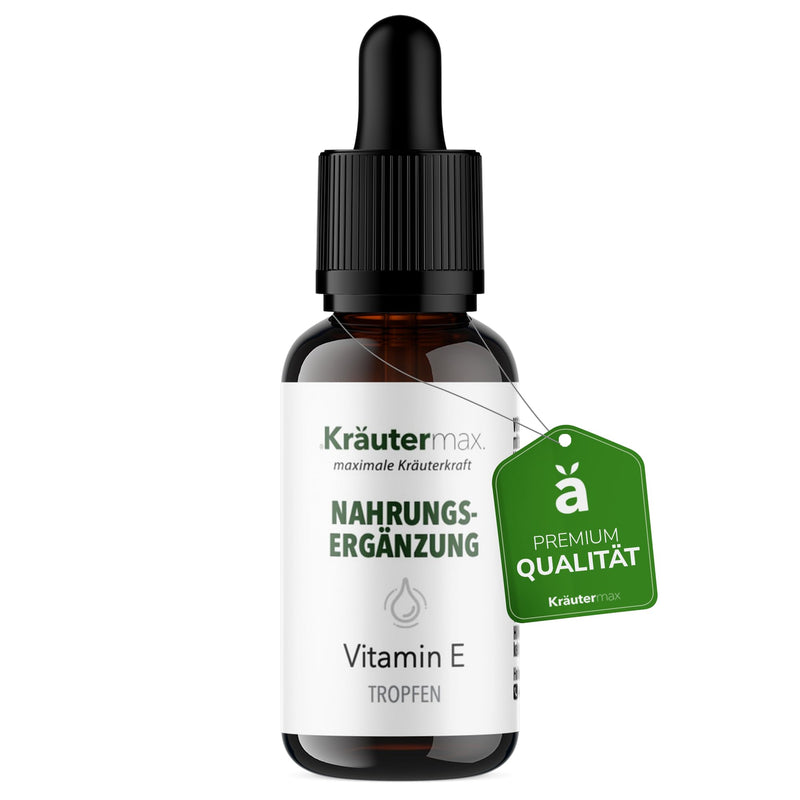 Kr√§Utermax Vitamin E Oil, Vitamin E Drops For One, Vitamin E Oil, Pure, Vegan And High Dosage, According To Herbal Max Original Formula, Vitamin E Oil, Natural, 1 X 15 Ml - NewNest Australia