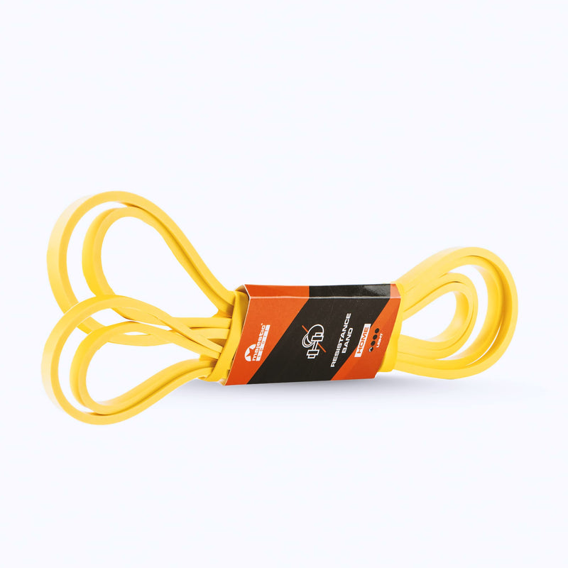 Majestic Sport Home Band, Fitness Bands Set, 100% Latex, 4 Strengths (Resistance Bands Set, Resistance Bands Strength Training, Tera Bands Set, Pull-Up Band, Sports Bands, Rubber Band Sport) Yellow: Light 2-6Kg - NewNest Australia