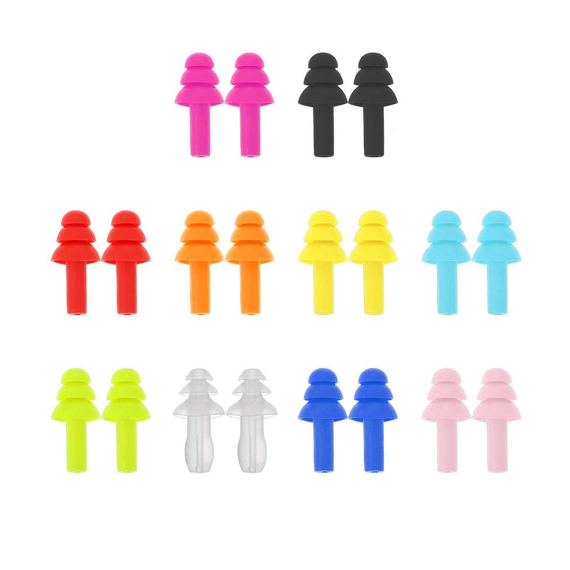 30 Pairs Of Ear Protection Ear Plugs Set, Ear Plugs Sleeping Hearing Protection, Ear Plugs For Sleeping, Silicone Ear Plugs For Swimmers, Protection From Noise - NewNest Australia