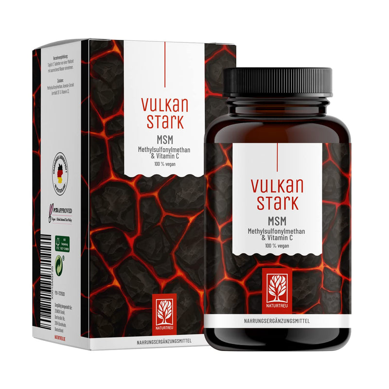 240 MSM tablets, high dosage - 2000 mg MSM with natural vitamin C from acerola - supply for 4 months - alternative to MSM capsules, high dosage - Methylsulfonylmethane vegan laboratory tested - NewNest Australia