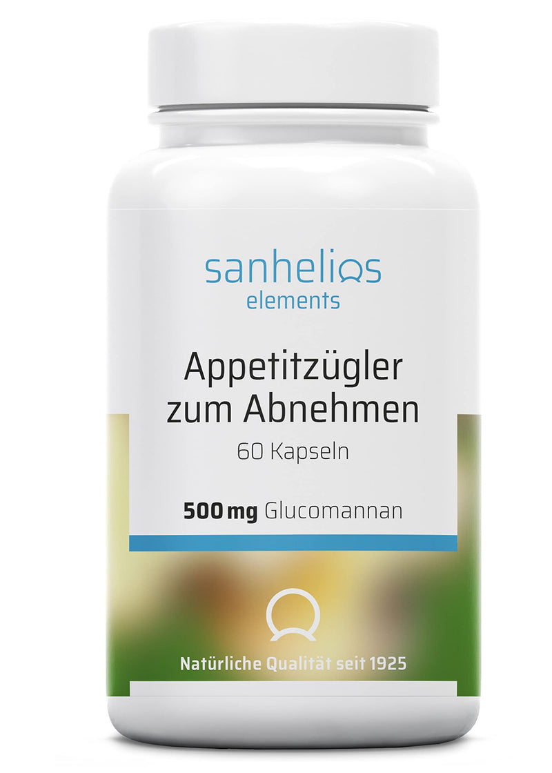Sanhelios Appetite Supplement For Weight Loss ‚ Introduction Price ‚ 60 Capsules ‚ Glucomannan 3000 Mg High Dosage ‚ Premium Ingredients ‚ Made & Tested In Germany - NewNest Australia