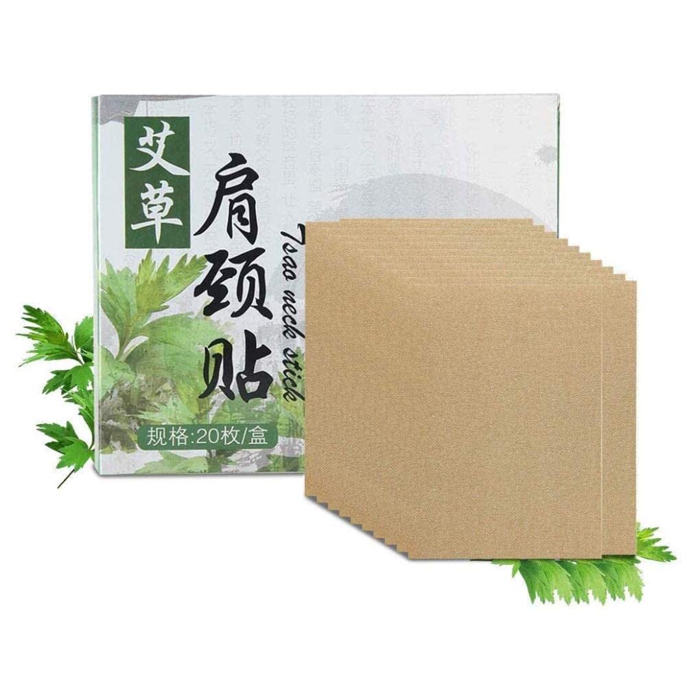 Moxibustion Stickers, Self Heating Pain Relief, Chinese Traditional Aijiu, Natural Wormwood, Stickers For Body Acupuncture, Neck Shoulder Back Legs Arms Waist Knee Pain - NewNest Australia