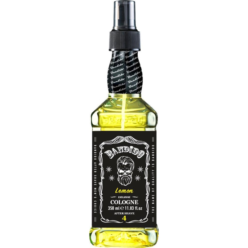 Bandido Aftershave Men's Lemon 350ml Scented Water Aftershave for Men Refreshes Cools Long-lasting Fragrance Prevents Razor Burn Kolonya Care After Shave (Lemon, 350ml) 350 ml (Pack of 1) - NewNest Australia