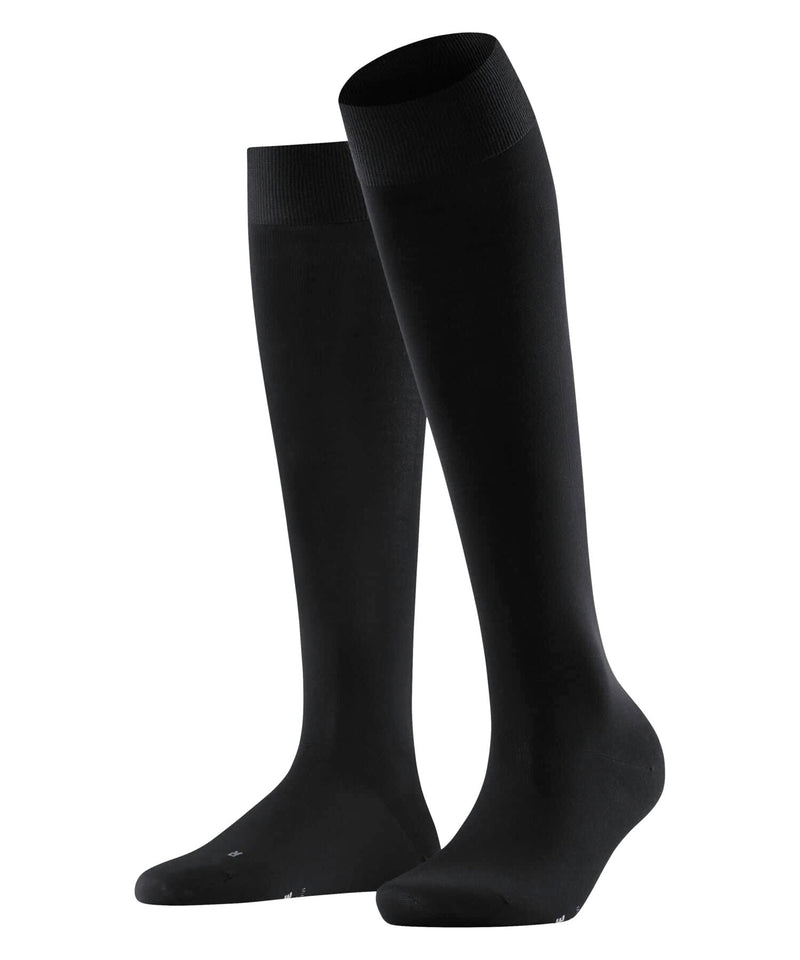 Falke Lufthansa Travel & Comfort Women'S Vitalizer Knee Socks Reinforced Women'S Knee Socks Compression Skin-Friendly Durable Travel Long Sitting Breathable Cotton 1 Pair - NewNest Australia