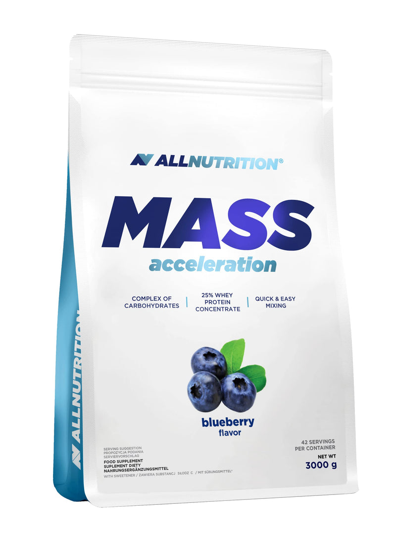 Allnutrition Mass Gainer, Nutrition Protein Powder And Carbohydrate Powder, Powder With Protein For Muscle Building, Energy, Fitness Measuring Academy 3000 G 3000G White - NewNest Australia