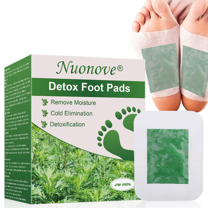 Detox Foot Plasters Vital Plasters Foot Patches Wormwood Foot Patch Promotes Blood Circulation, Relieve Pain And Improve Sleep, Free Yourself From Moisture And Cold 20 Pieces - NewNest Australia