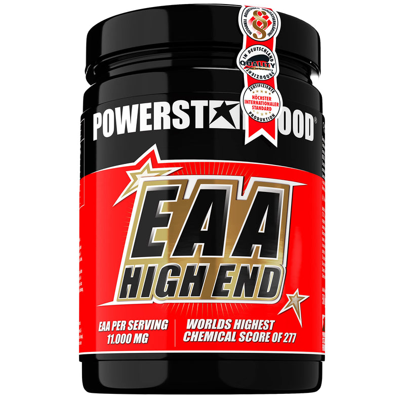 Eaa High End | Essential Amino Acids | Maximum Chemical Scope Of 277 | Whole 11,000 Mg Pure Eaa Per Serving | High Dose | Vegan | 500 G Powder | German Made | Fruit Punch - NewNest Australia