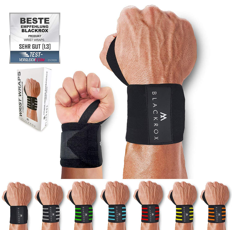 Blackrox Wrist Support Wrist Wraps "Beast Killer" 2X Wrist Support Men And Women Wrist Bandage For Sports, Fitness, Gym Bodybuilding Stabilizing & Protective - NewNest Australia