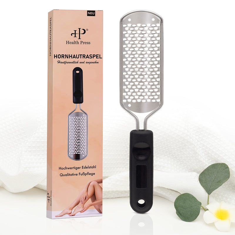 Callus Remover Callus Planer Callus Rasp Foot - Callus Removal - Stainless Steel Callus File for Hard Skin - Foot Care Pedicure Foot Care Device (Set of 1, Black) 1 Piece (Pack of 1) - NewNest Australia