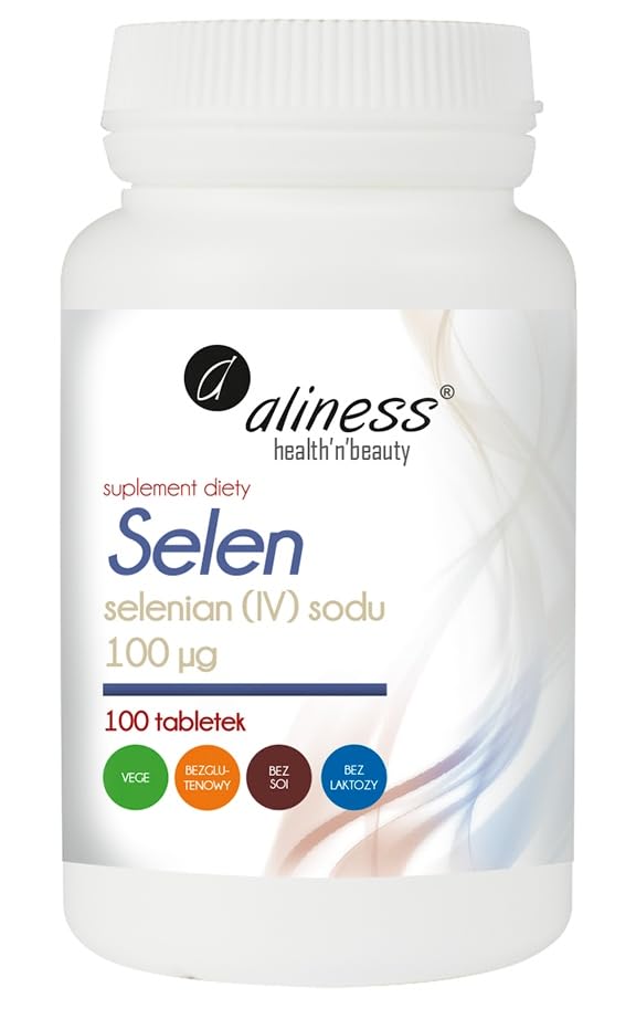 Selenium sodium selenate (IV) 100 mcg 100 tablets Aliness - NewNest Australia