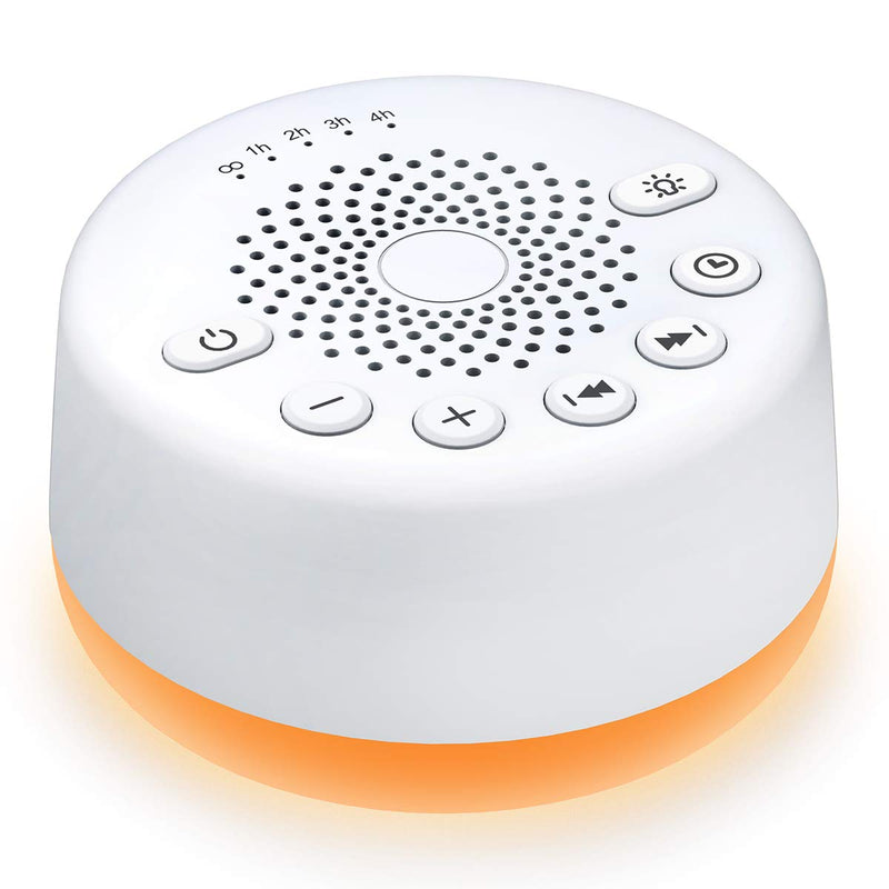 Easysleep White Noise Machine Sleep Aid With 25 Soothing Sounds And Night Light White Noise Machine With Memory Function 32 Volume Levels And 5 Timers Ac Or Usb Powered - NewNest Australia