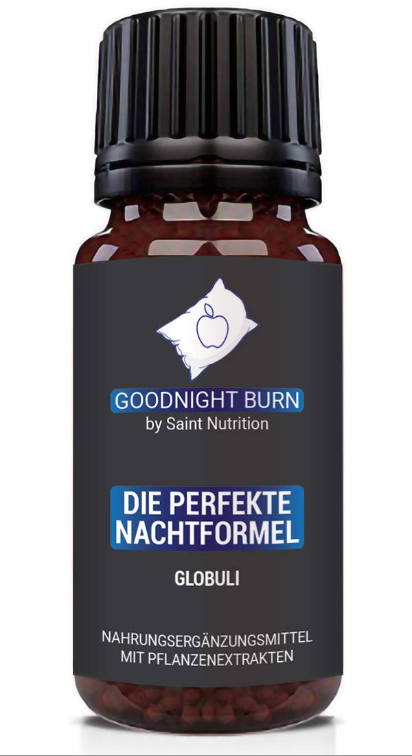 Saint Nutrition® Goodnight F-BURN Globules - Vegan & fast for men & women - High dosage with Garcinia Cambogia & Green Coffee - NewNest Australia