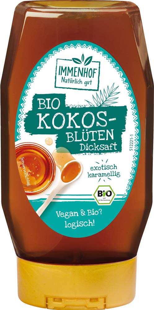 Immenhof organic coconut blossom syrup, 245 ml - NewNest Australia
