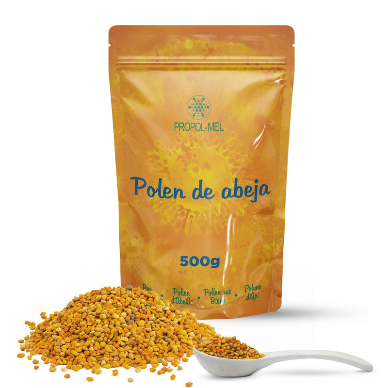Pollen (EU) 500 g - 100% natural. Waste-free bee pollen. pollen. Bee pollen is a source of proteins, amino acids, lipids, vitamins and minerals. - NewNest Australia