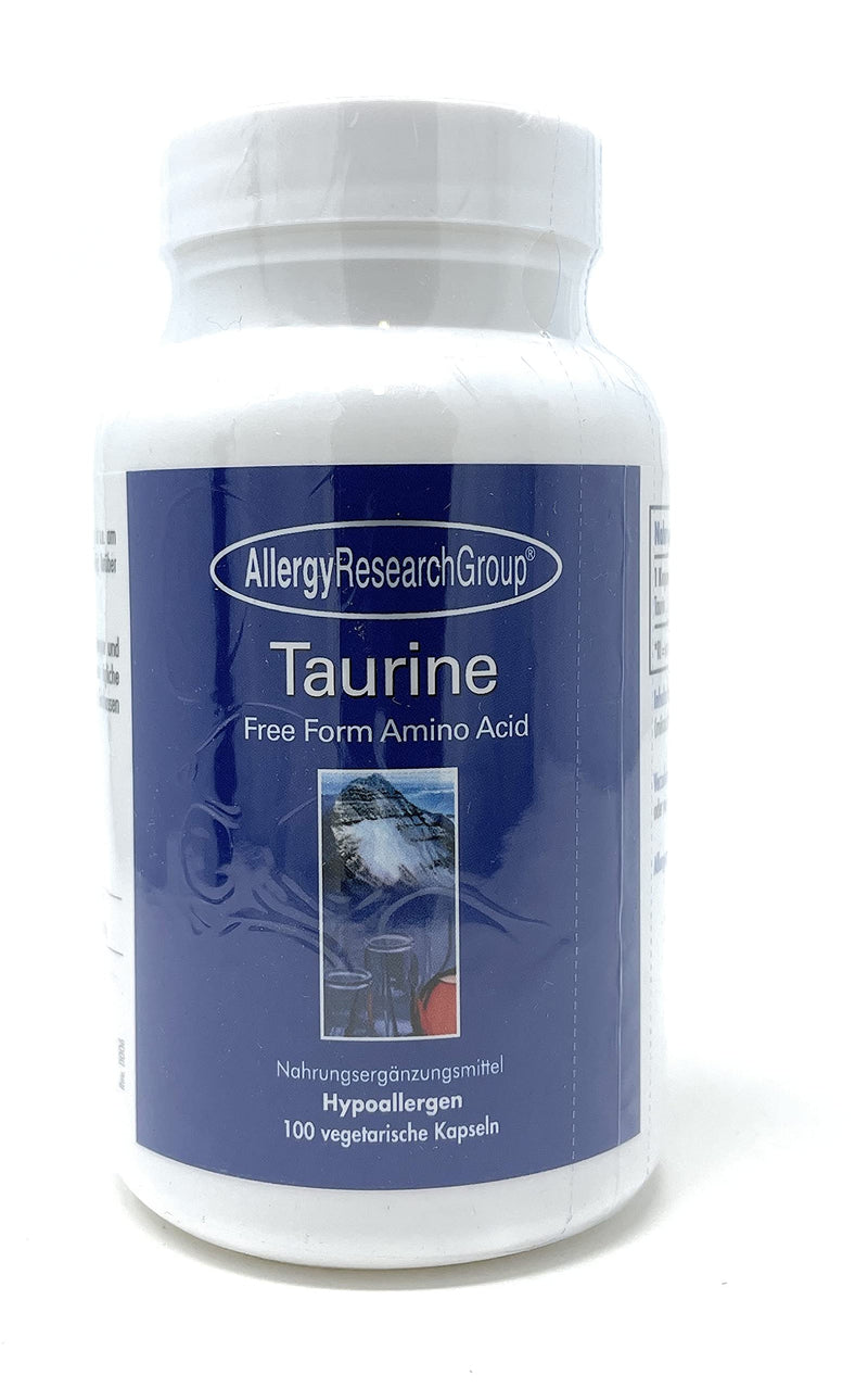 Allergy Research Group Taurine 500mg 100 veg. Capsules - NewNest Australia