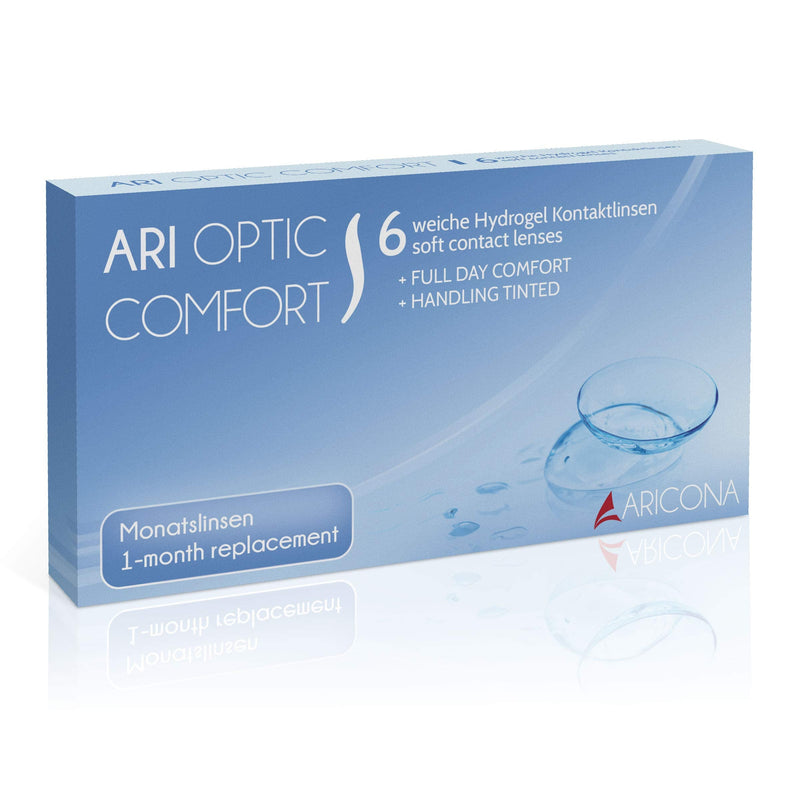 Aricona Contact Lenses Monthly Lenses Soft, Pack Of 6 | Bc 8.6Mm | Slide 14.2 | +5.0 Diopter - Soft Contact Lenses With Power For Daily Use +5.0 Diopter (Pack Of 6) - NewNest Australia