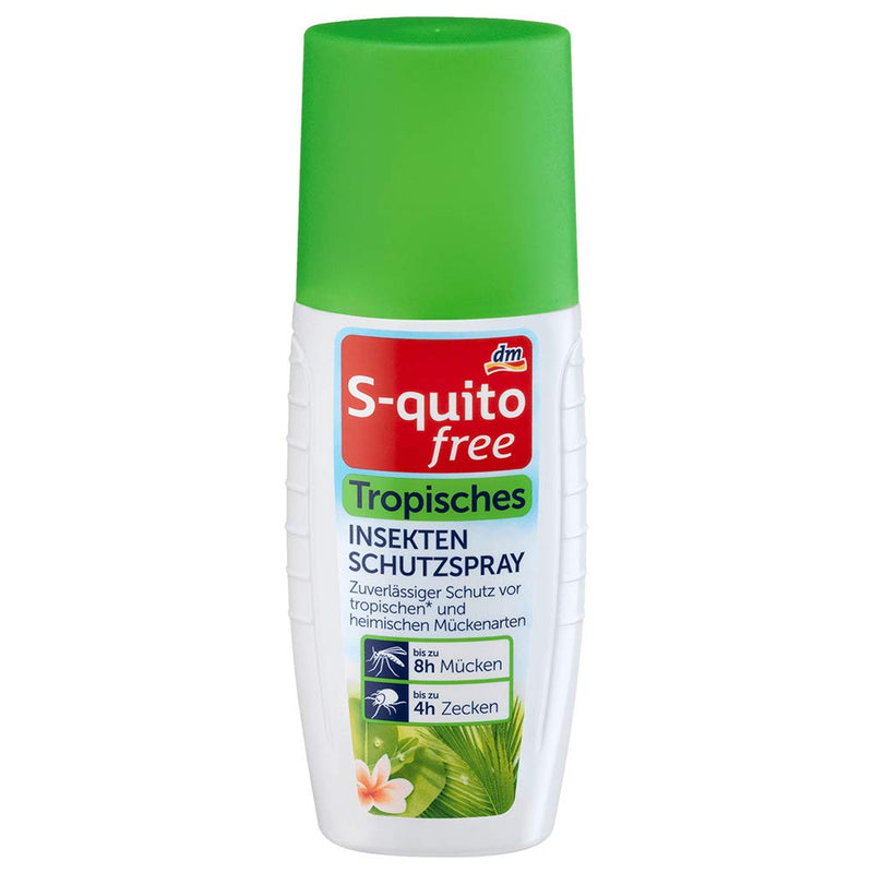 S-quitofree Tropical insect repellent spray, 100 ml - NewNest Australia