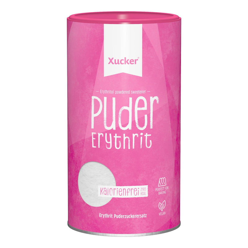 Xucker Puderxucker Erythritol 600G Can - Calorie-Free Sugar Substitute As A Vegan & Tooth-Friendly Powdered Sugar Alternative For Cooking And Baking I Erythritol Sugar-Free - NewNest Australia