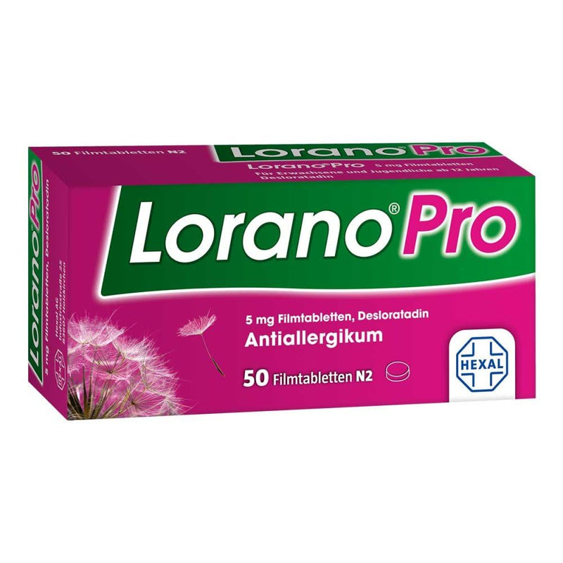 LORANO PRO 5 mg film-coated tablets 50 pieces – the power allergy tablet - NewNest Australia