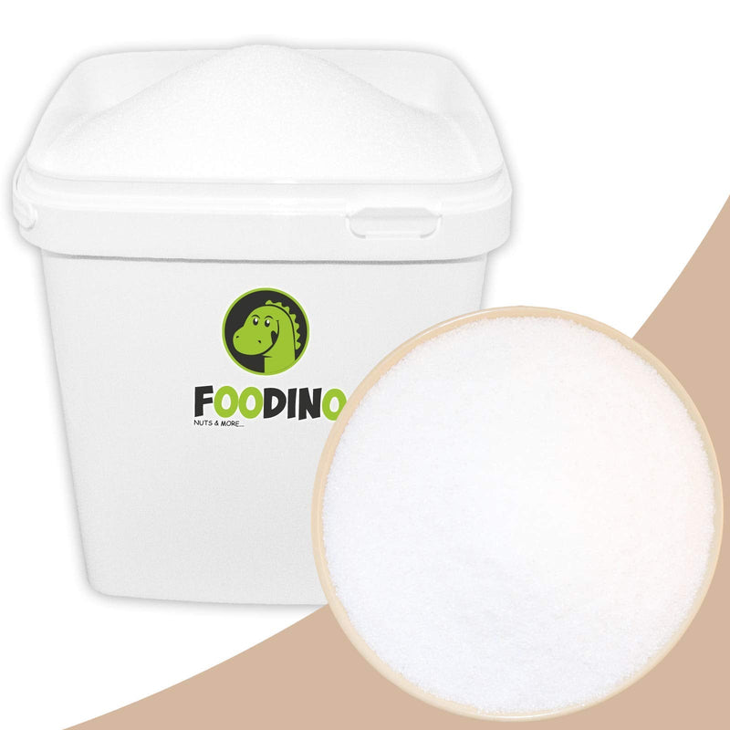 Erythritol Erythritol in a bucket sugar substitute sweetener calorie-free without genetic engineering natural sugar alternative easily soluble 5kg tooth-friendly 70% sweetening power of sugar suitable for diabetics Foodino - NewNest Australia